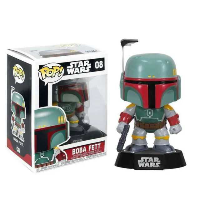 Funko Pop! Movies: Star Wars - Boba Fett #08 Bobble-Head Figure