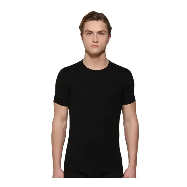 Bikkembergs Ανδρικό Φανελάκι Essential - Διπλό Πακέτο, Χρώμα Μαύρο 2