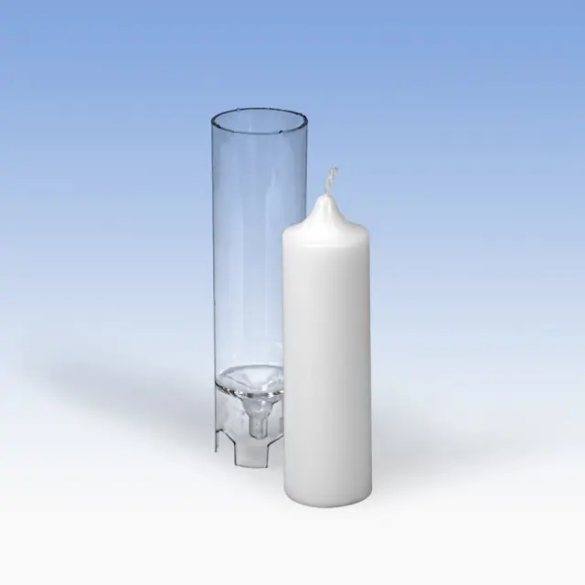 Καλούπι Κεριού - Κυλινδρικό Ø40x123mm (52110)