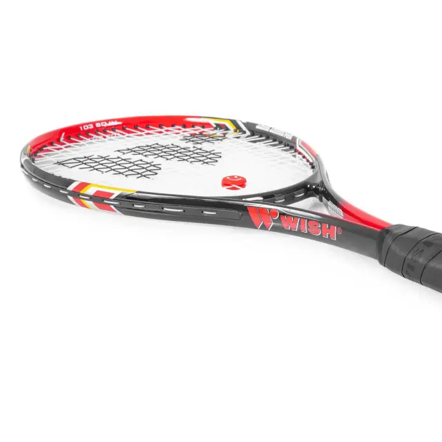 Wish Adult Alumtec 2510 7inch Tennis Racket Μαύρο 42055 (Eldico Sport) - One Size 3