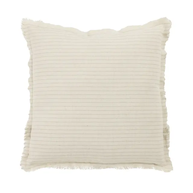 Διακοσμητικό Μαξιλάρι 45x45 Με Γέμιση Das Home 0304 Taupe 30% Λινό-70% Βαμβάκι