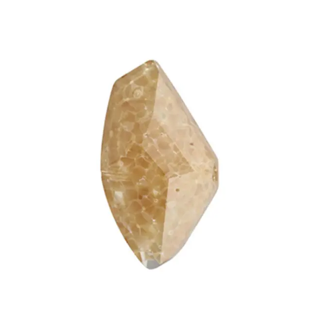 Swarovski 5556 Galactic Pendant Mosaic Amber Opal 13x23.5mm - 1τεμ