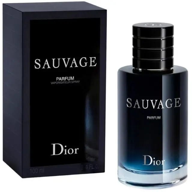 Sauvage Parfum Men`s Fragrance - Citrus and Woody Notes - Refillable Bottle 2