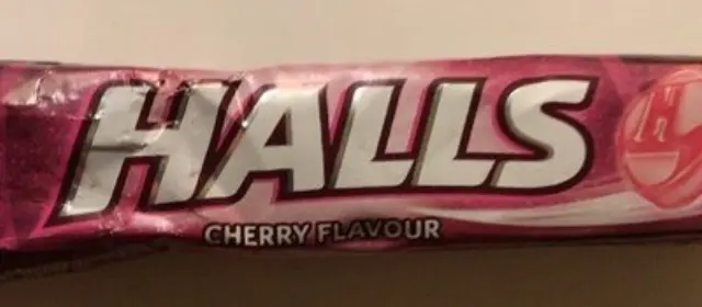 Halls Καραμέλες με Γεύση Κεράσι Χωρίς Ζάχαρη 32gr
