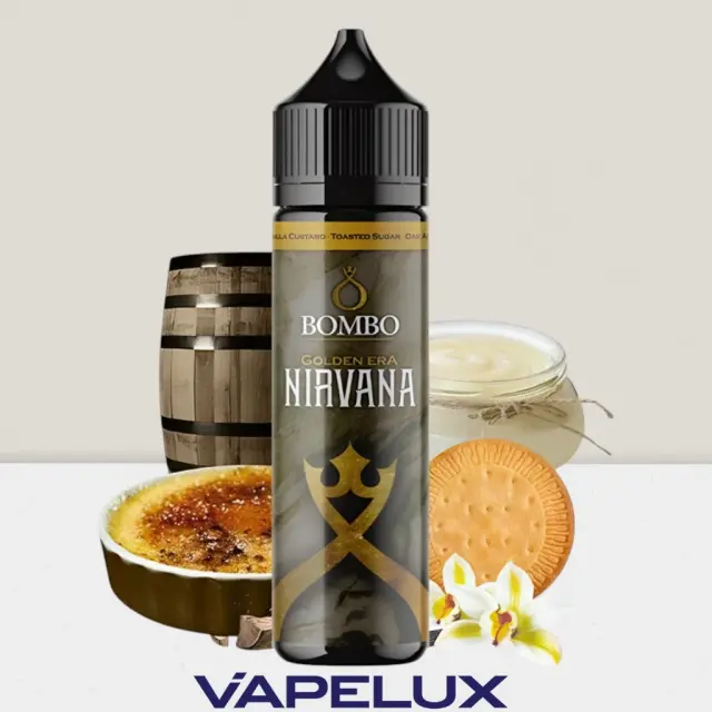 Bombo Golden Era Flavor Shots Nirvana 15ml to 60ml