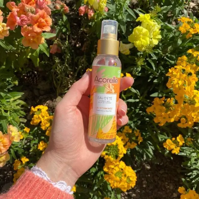 Acorelle Certified Organic Summer Mist, "La Vitaminée" - Βιολογικό, Αρωματικό, Kαλοκαιρινό Body Mist, 100ml 3