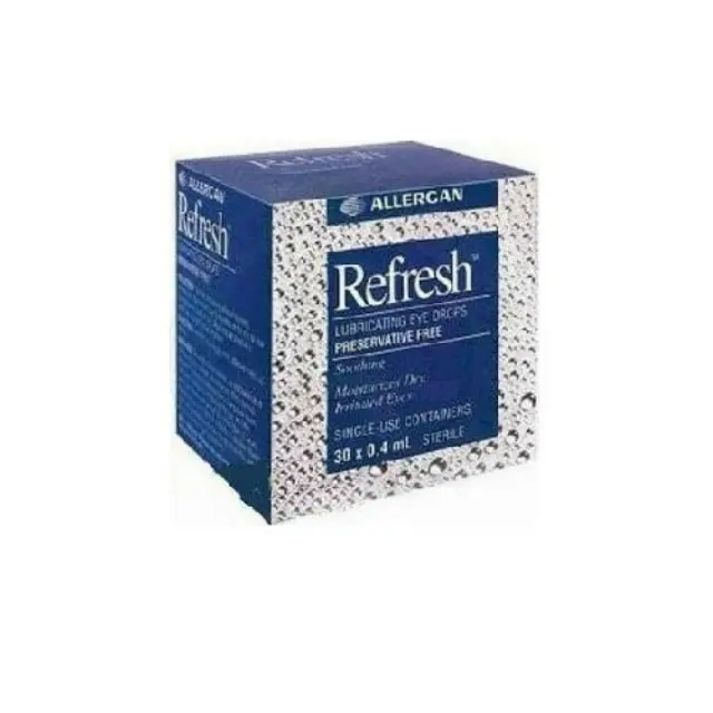 Allergan Refresh Λιπαντικές Οφθαλμικές Σταγόνες 0.4ml x 30amps