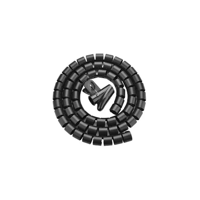 Unitek Spiral Cable Organizer 5m 22mm Diameter Black (OT1102ABK03-5M)