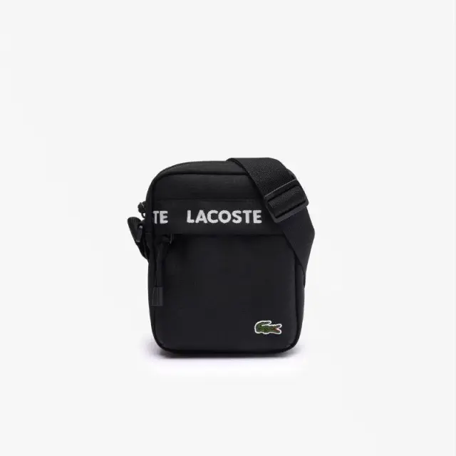 Unisex Τσάντα Χιαστί Lacoste Neocroc NU4686NZ-N37 Μαύρο - ONESIZE