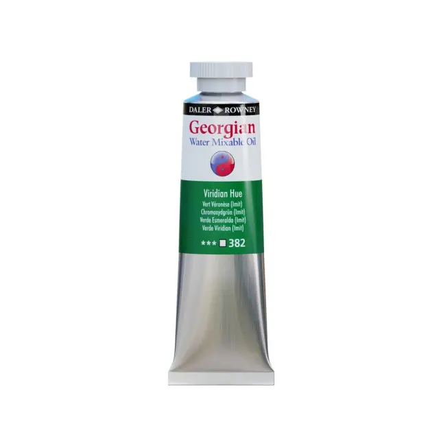 Daler-Rowney Georgian Υδατοδιαλυτό Χρώμα Λαδιού 37ml Viridian Hue/ 119037382 (Daler Rowney)