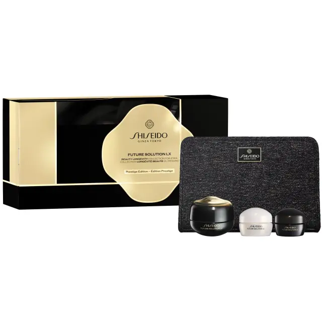 Future Solution Lx Eye Cream Pouch Kit