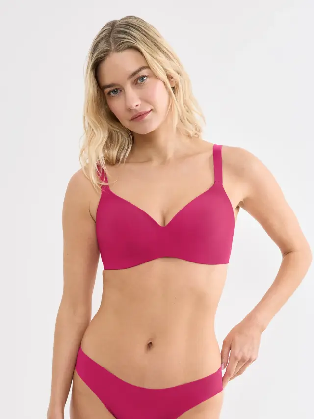 Sloggi Σουτιέν Zero Feel 2.0 The Up TShirt Bra Φούξια 3