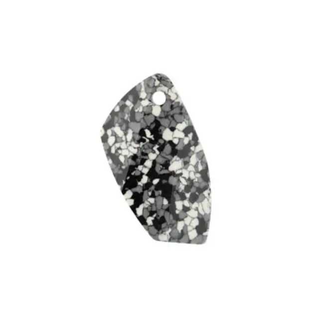 Swarovski 6620 Marbled Black 20x12mm - 1τεμ