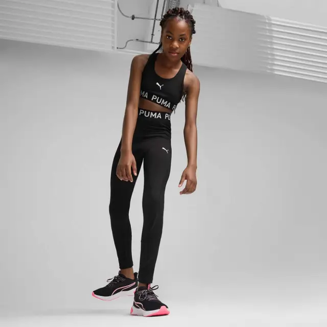 Puma Girl's Strong Train Tights Μαύρο 526924-01 (Puma) - 164 3