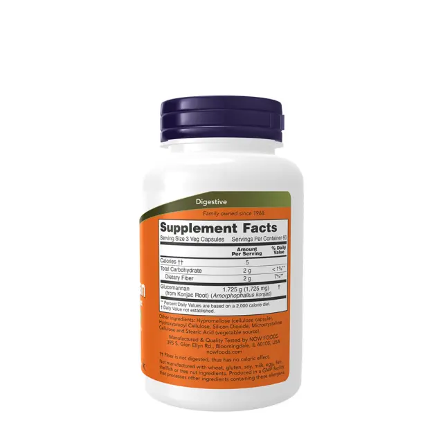 Now Foods Glucomannan 575 mg 2