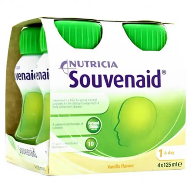 Nutricia | Souvenaid | Βανίλια | 4x125ml