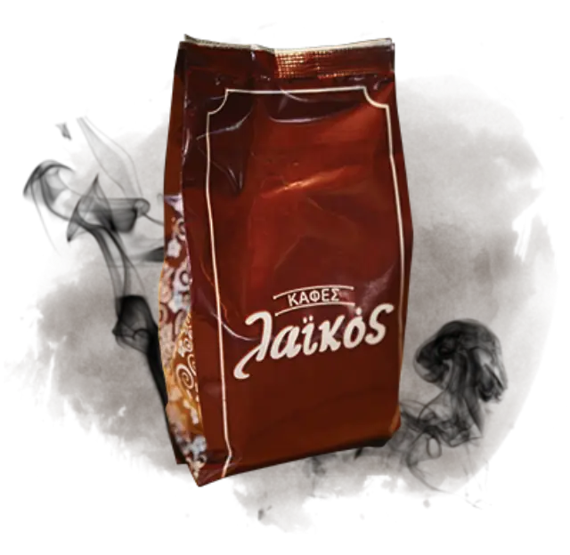 Ελληνικός Καφές ΛΑΙΚΟΣ ΚΛΑΣΙΚΟΣ ΞΑΝΘΟΣ 0.25 kg Αλεσμένος