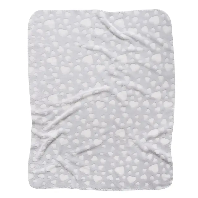 Das Baby Κουβερτα Fleece 75X100 Relax 4909 Light Grey Light Grey 2