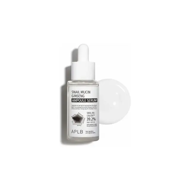 APLB Snail Mucin Ginseng Ampoule Serum Ενυδατικός και Επανορθωτικός Ορός Προσώπου, 40ml