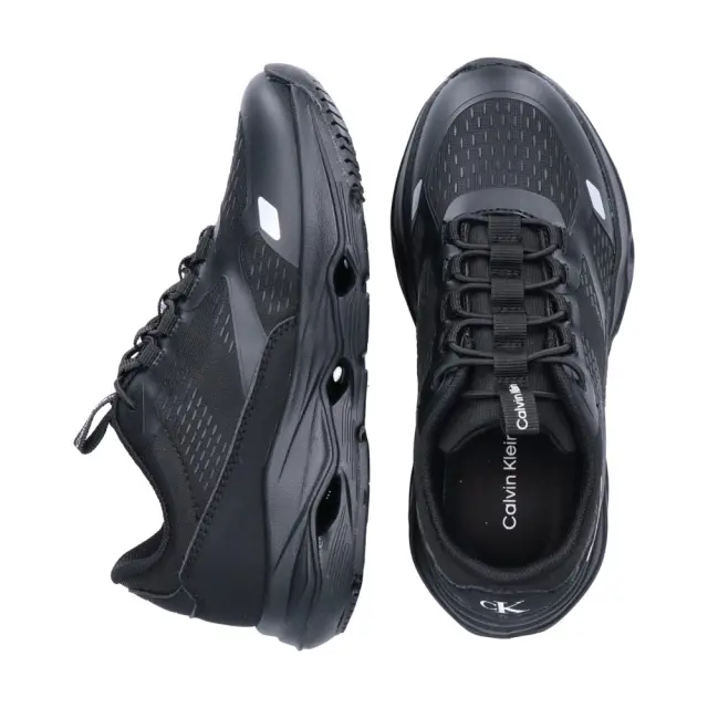 Παιδικά Sneakers Calvin Klein Κορίτσι V3X9-83487-1861A999 Μαύρα Μαύρο - 35 3