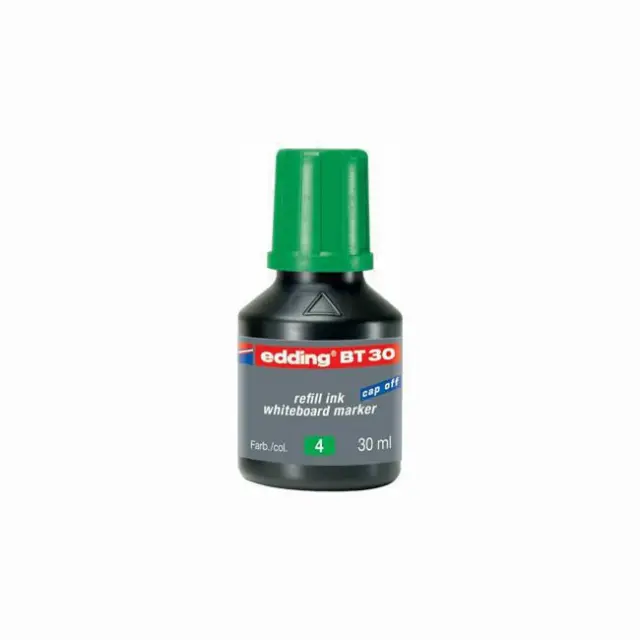 Edding BT-30 Μελάνι Πίνακα Πράσινο 30ml (01.ΒΤ-30/4)
