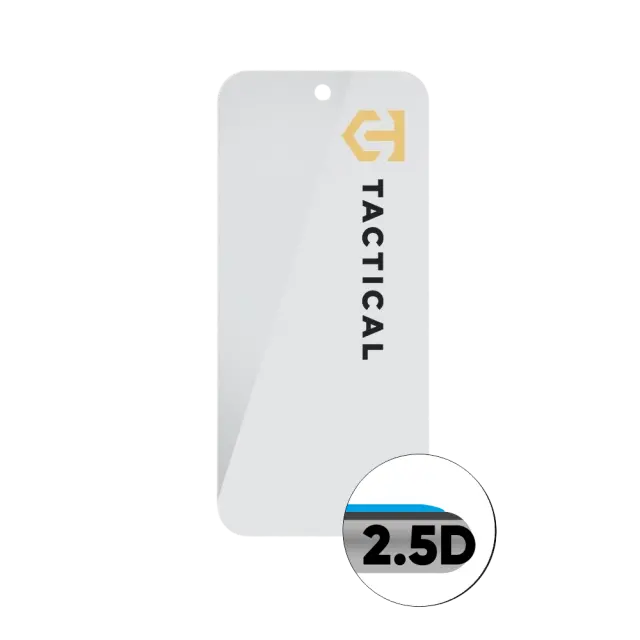 Tactical Glass Shield 2.5D for Google Pixel 9a/10a Clear 2