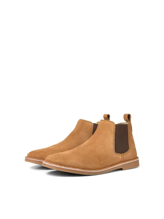 JFWBRAVO SUEDE CHELSEA BOOT Cognac 2