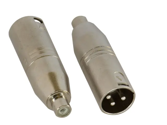 JBSYSTEMS Adapter RCAf/XLRm