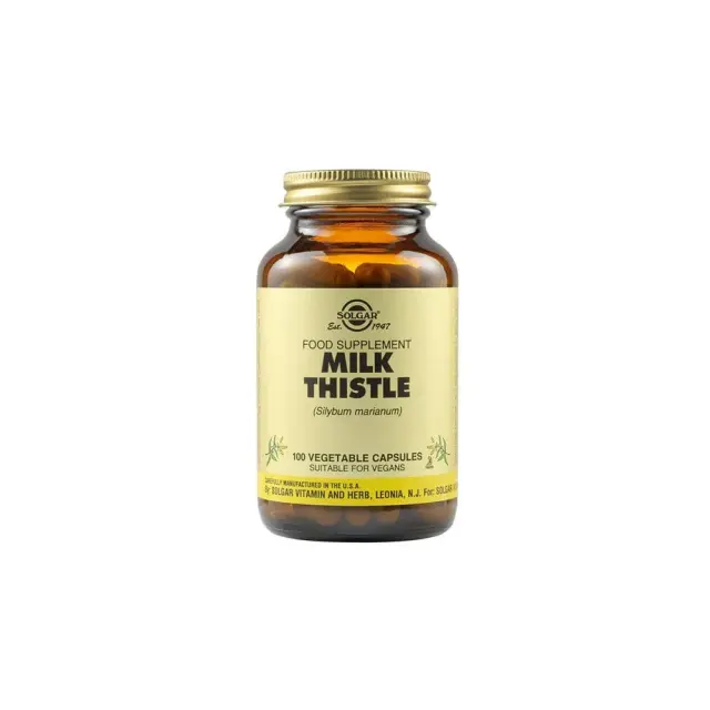 Solgar Milk Thistle 450mg 100 φυτικές κάψουλες