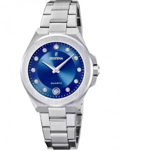 Festina Mademoiselle Crystals Women's Watch Silver Stainless Steel Bracelet F20700/5
