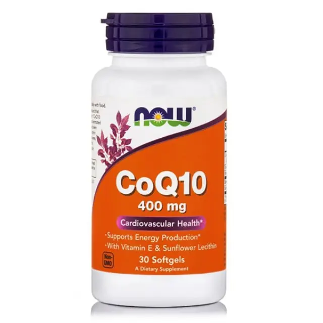 Now Foods CoQ10 400mg 30 μαλακές κάψουλες