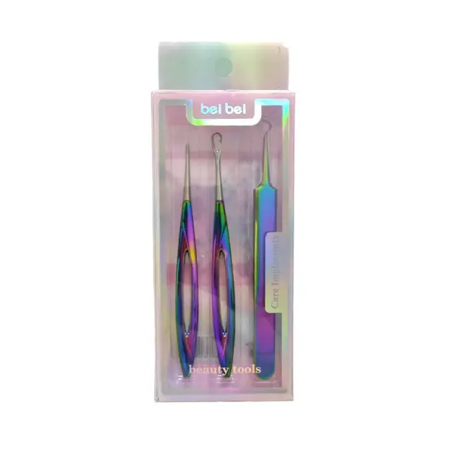 Bei Bei Εργαλεία νυχιών 3τμχ - Nail beauty tools Z892013