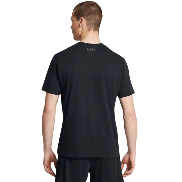 Under Armour Men's Curry Let Him Cook T-Shirt Μαύρο - Γκρι 1386793-001 (Under Armour) 2