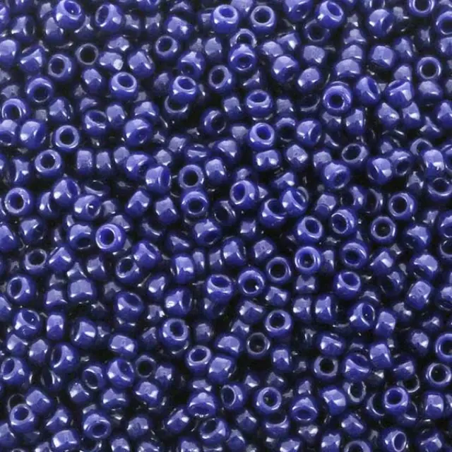 Χάντρα Miyuki Round Rocailles 11/0 - 4494 - Duracoat Opaque Dark Navy Blue ~10gr