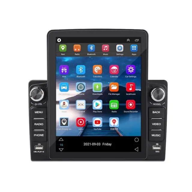 Οθόνη αυτοκινήτου 9.5" HD αφής 2DIN 2+32G 9582Α - Car multimedia player touch screen universal 014373