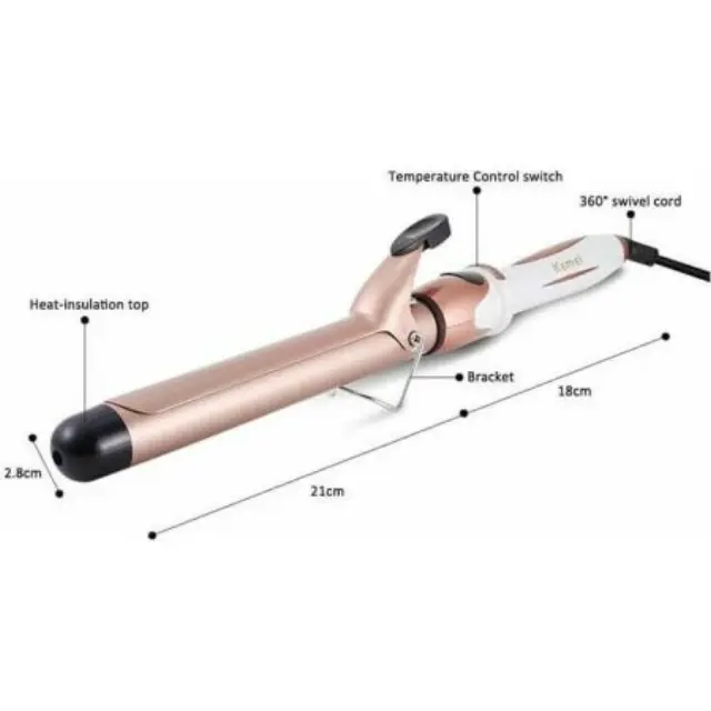 Kemei Ψαλίδι Μαλλιών για Μπούκλες KM-760A 2
