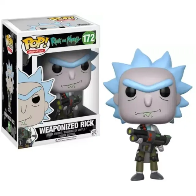 Φιγούρα Funko POP! Animation: Rick and Morty - Weaponized Rick #172 Vinyl Figure