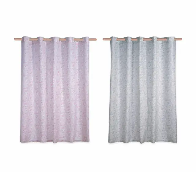ΚΟΥΡΤΙΝΑ ΜΠΑΝΙΟΥ ODETE 180X200 NEF-NEF HOMEWARE MAUVE 3