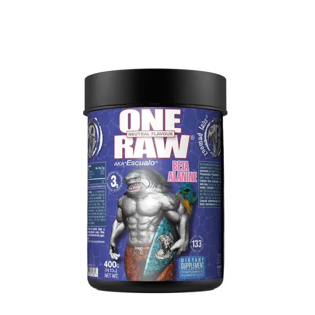 Zoomad Labs One Raw® Beta-alanine Unflavored, 400 g