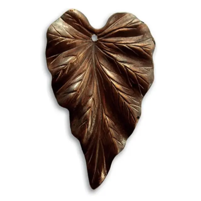 Μεταλλικό Διακοσμητικό Vintaj - Woodland Leaf 25x40mm - 1τεμ