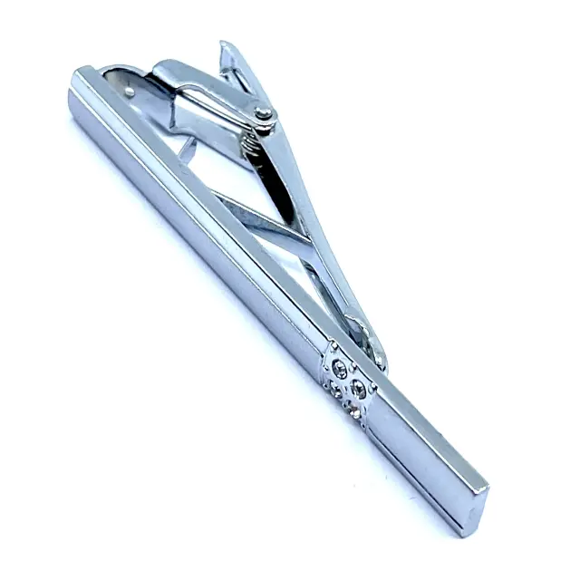 Ασημί Κλιπ Γραβάτας 6 cm – LGTC-T13/2 3