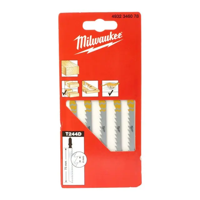 Milwaukee 4932346078 - Λάμα Σέγας Ξύλου 75mm 5τμχ