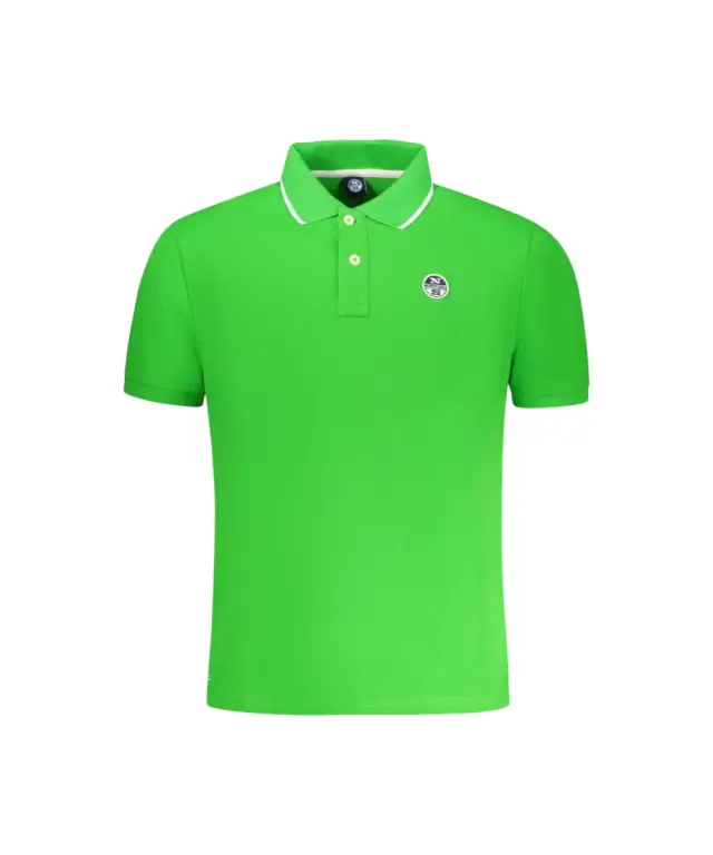 North Sails - Ανδρικό T-shirt Κοντομάνικο Polo 995012-000-0432 Πράσινο Ανοιχτό