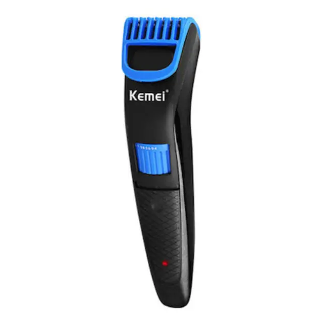 Kemei KM-220 Επαναφορτιζόμενη Κουρευτική Μηχανή Black Blue