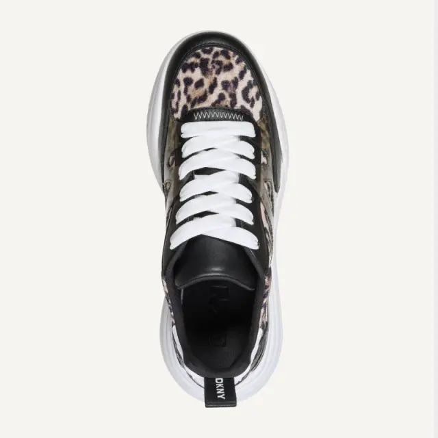 Sneaker DKNY Zanira K4506262-71AP Μαύρο/Λεοπαρ - 41 3