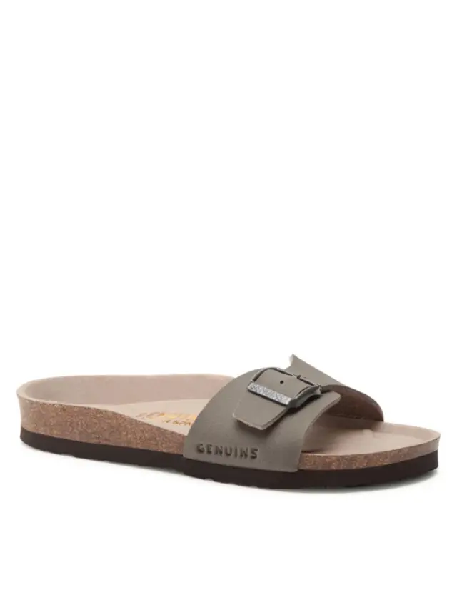 Genuins Παντόφλες Unisex Άλλα Υλικά Γκρί GEN/TORONTO G104369 STONE 2