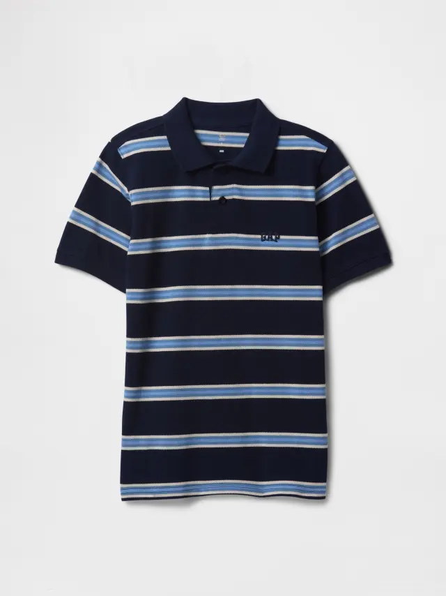 Παιδική Logo Πικέ Polo Μπλούζα navy uniform