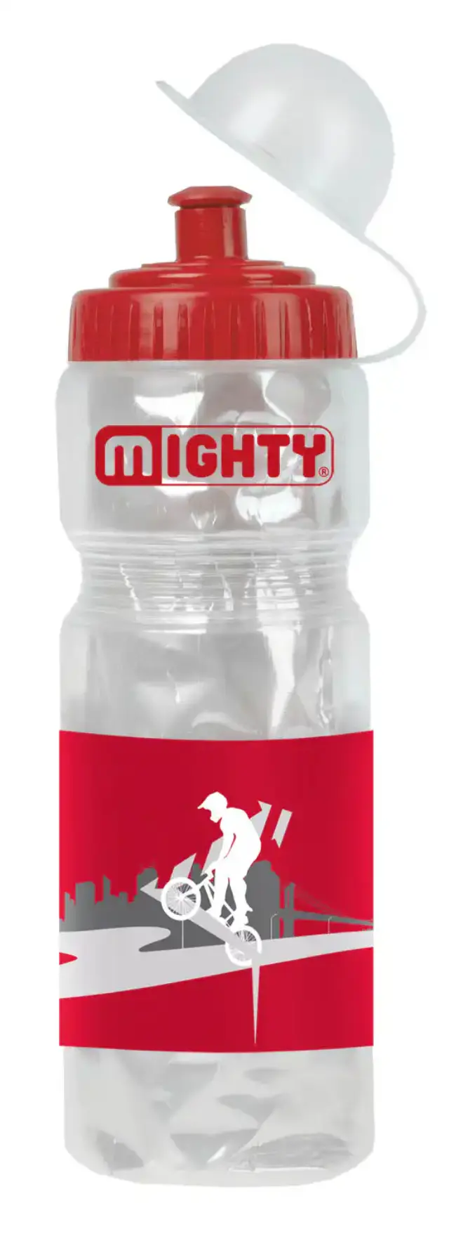 ΠΑΓΟΥΡΙ MIGHTY PBO 400-ISO 400ML ΔΙΑΦΑΝΟ ΠΛΑΣΤΙΚΟ - ΚΟΚΚΙΝΟ
