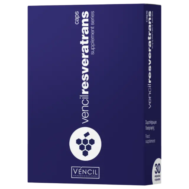 Vencil | Resveratrans για την Καρδιαγγειακή Υγεία και την Υγεία των Οστών | 30caps