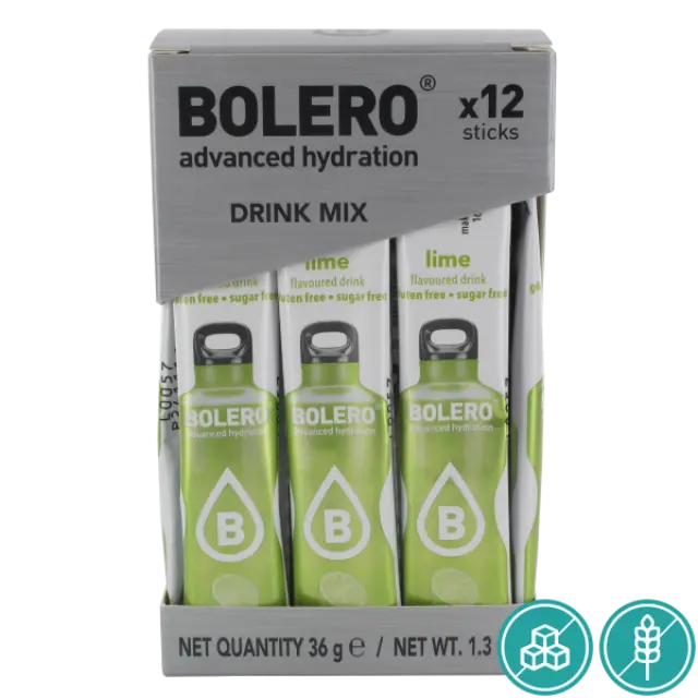 BOLERO Μοσχολέμονο - Χυμός σε σκόνη για 0,5L (Κουτί των 12x3gr)